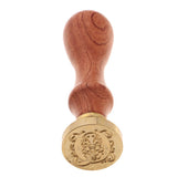 Max Classic Seal Wax Stamp Sealing Letter Wooden Handle for Envelope Q