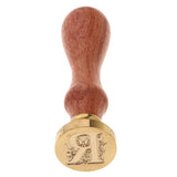 Max Classic Seal Wax Stamp Sealing Letter Wooden Handle for Envelope R
