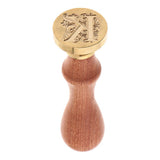 Max Classic Seal Wax Stamp Sealing Letter Wooden Handle for Envelope K
