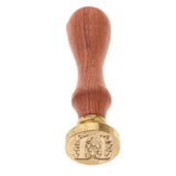 Max Classic Seal Wax Stamp Sealing Letter Wooden Handle for Envelope U