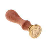 Max Classic Seal Wax Stamp Sealing Letter Wooden Handle for Envelope M