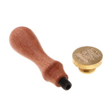 Max Classic Seal Wax Stamp Sealing Letter Wooden Handle for Envelope M