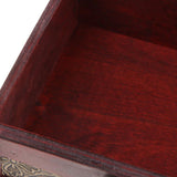Max Vintage Wooden Trinket Jewelry Storage Box Treasure Case Organizer A