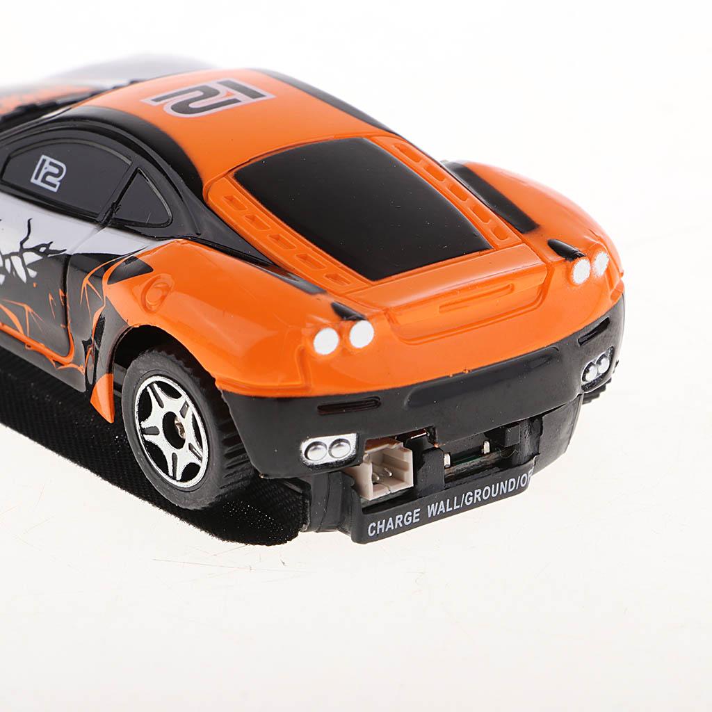 Max 1 Piece Mini RC Remote Control Wall Climbing Electric Racing Car Toy Orange