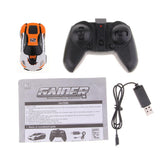 Max 1 Piece Mini RC Remote Control Wall Climbing Electric Racing Car Toy Orange