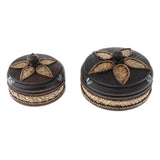 Max Creative Wooden Ashtray with Lid Thai Style Craft Bussiness Gift Decor Large