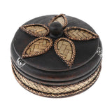 Max Creative Wooden Ashtray with Lid Thai Style Craft Bussiness Gift Decor Large