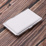 Max Elegant Woman Smoking Cigarette Aluminum Case Cigar Tobacco Box Gift White