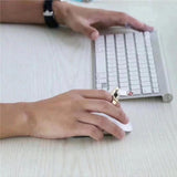 Max Cigarette Finger Ring Smoker Cigarette Hand Holder for Man Woman Golden