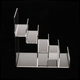 Maxbell Small Commodity Ladder Step Rack Display Shelf,3-Tier/4-Tier/5-Tier 5Tier