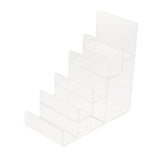 Maxbell Small Commodity Ladder Step Rack Display Shelf,3-Tier/4-Tier/5-Tier 5Tier