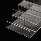 Maxbell Small Commodity Ladder Step Rack Display Shelf,3-Tier/4-Tier/5-Tier 5Tier
