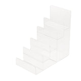 Maxbell Small Commodity Ladder Step Rack Display Shelf,3-Tier/4-Tier/5-Tier 5Tier