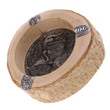 Max Southeast Asia Style Ash Tray Cigarette Smoke Holder Wood Ashtray 12 x 5cm