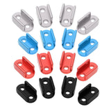 Max 4x Aluminum Alloy Leaf Spring Shackles / Mounts for WPL B16 B24 B36 Blue
