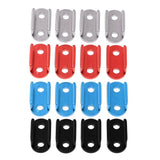 Max 4x Aluminum Alloy Leaf Spring Shackles / Mounts for WPL B16 B24 B36 Blue
