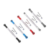Max Steering Servo Linkage Turnbuckles for 1/16 JJRC WPL RC Truck Blue