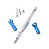 Max Steering Servo Linkage Turnbuckles for 1/16 JJRC WPL RC Truck Blue