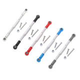 Max Steering Servo Linkage Turnbuckles for 1/16 JJRC WPL RC Truck Blue