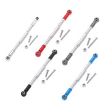 Max Steering Servo Linkage Turnbuckles for 1/16 JJRC WPL RC Truck Blue