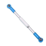 Max Steering Servo Linkage Turnbuckles for 1/16 JJRC WPL RC Truck Blue
