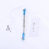 Max Steering Servo Linkage Turnbuckles for 1/16 JJRC WPL RC Truck Blue