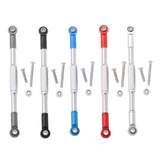Max Steering Servo Linkage Turnbuckles for 1/16 JJRC WPL RC Truck Blue