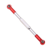Max Steering Servo Linkage Turnbuckles for 1/16 JJRC WPL RC Truck Red