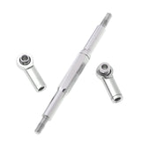 Max Steering Servo Linkage Turnbuckles for 1/16 JJRC WPL RC Truck White