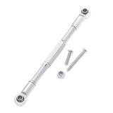 Max Steering Servo Linkage Turnbuckles for 1/16 JJRC WPL RC Truck White