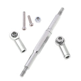 Max Steering Servo Linkage Turnbuckles for 1/16 JJRC WPL RC Truck White