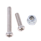 Max Steering Servo Linkage Turnbuckles for 1/16 JJRC WPL RC Truck White