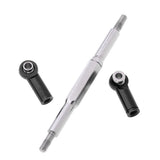 Max Steering Servo Linkage Turnbuckles for 1/16 JJRC WPL RC Truck Black