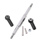 Max Steering Servo Linkage Turnbuckles for 1/16 JJRC WPL RC Truck Black