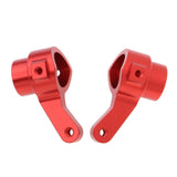 Max Metal Front Hub Carriers for 1/28 Wltoys and 1/16 WPL RC Car Parts Red