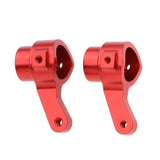 Max Metal Front Hub Carriers for 1/28 Wltoys and 1/16 WPL RC Car Parts Red