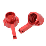 Max Metal Front Hub Carriers for 1/28 Wltoys and 1/16 WPL RC Car Parts Red