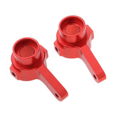 Max Metal Front Hub Carriers for 1/28 Wltoys and 1/16 WPL RC Car Parts Red