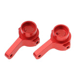 Max Metal Front Hub Carriers for 1/28 Wltoys and 1/16 WPL RC Car Parts Red