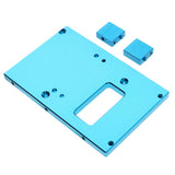 Max Metal Servo Mount Plate for WPL 1622 1:16 RC Truck Car Upgrade Part Blue