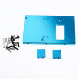 Max Metal Servo Mount Plate for WPL 1622 1:16 RC Truck Car Upgrade Part Blue