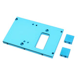 Max Metal Servo Mount Plate for WPL 1622 1:16 RC Truck Car Upgrade Part Blue