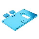 Max Metal Servo Mount Plate for WPL 1622 1:16 RC Truck Car Upgrade Part Blue