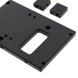Max Metal Servo Mount Plate for WPL 1622 1:16 RC Truck Car Upgrade Part Black