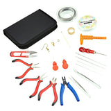 Max Jewelry Making Supplies Kit with Jewelry Tools, Jewelry Wires Zipper Case