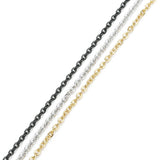 Max 10 Yard DIY Steel Cable Open Link Jewelry Making Chain Accessories  1mm