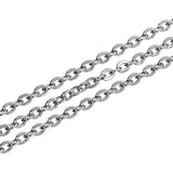 Max 10 Yard DIY Steel Cable Open Link Jewelry Making Chain Accessories  1mm