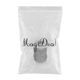 Max 10 Yard DIY Steel Cable Open Link Jewelry Making Chain Accessories  1mm