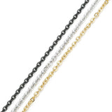 Max 10 Yard DIY Cross Link Jewelry Making Chain Jewelry Necklace Accessory 1mm