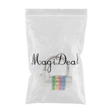 Max 4 Digit Dial Letter Combination Padlock Travel Luggage Suitcase Lock Silver